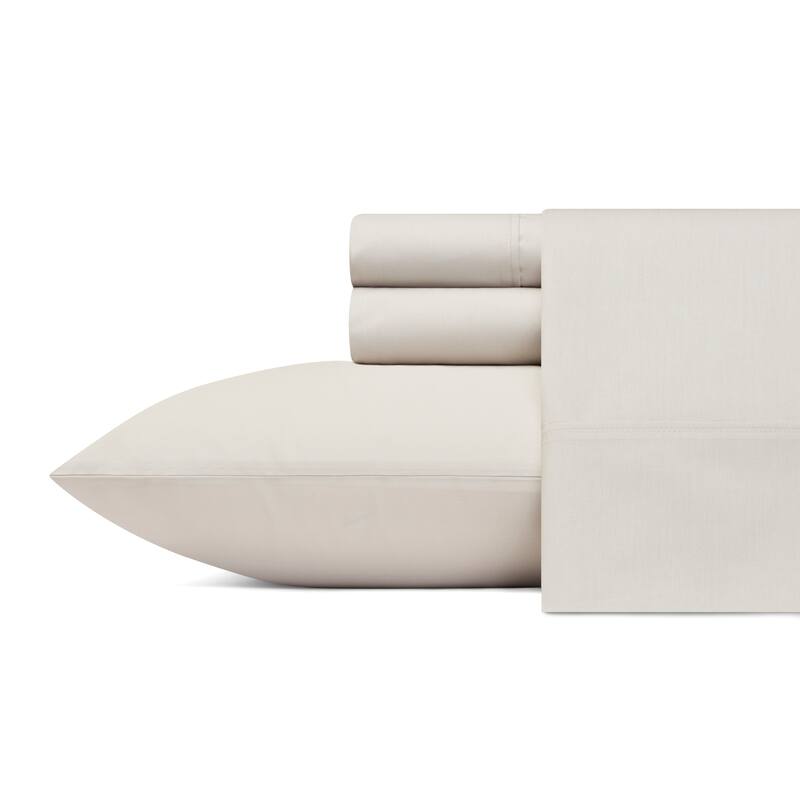 Tommy Bahama Cool Zone Breathable Moisture Wicking Solid Bed Sheet Set - Queen - Cool Zone Grey