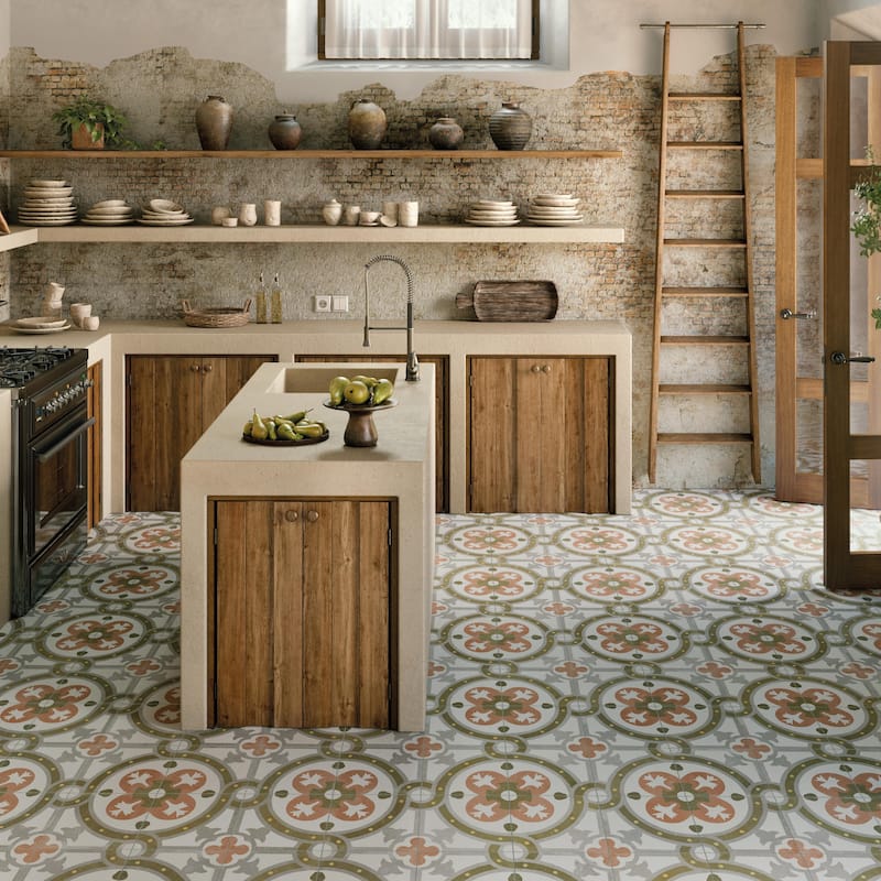 Merola Tile Kings Paname Concorde 17-5/8" x 17-5/8" Ceramic Floor and Wall Tile - Case (5 Tiles)