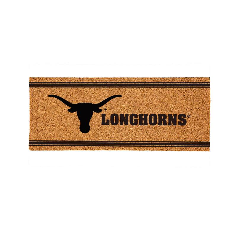 University of Texas Monochrome Indoor/Outdoor Coir Door Mat