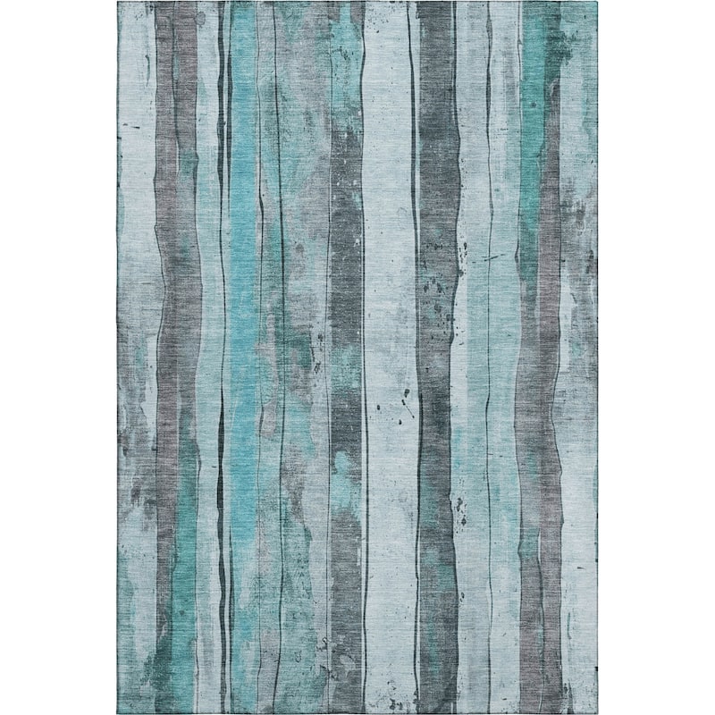 Premium Washable Super Soft Modern Stripe Mayfield Rug