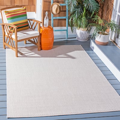 SAFAVIEH Courtyard Jetty Indoor/ Outdoor Waterproof Patio Backyard Rug