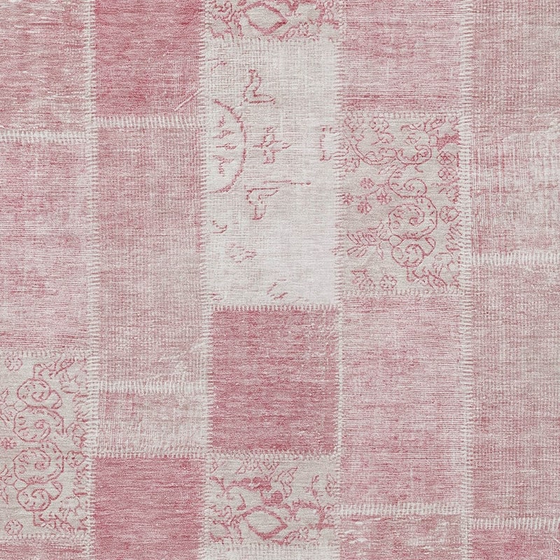 HomeRoots Patchwork Traditional Rectangle Outdoor Rug