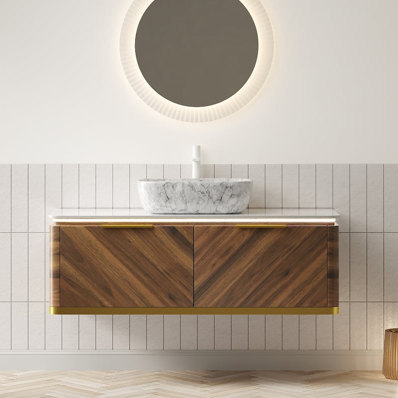 Floating Bathroom Vanity with Sink