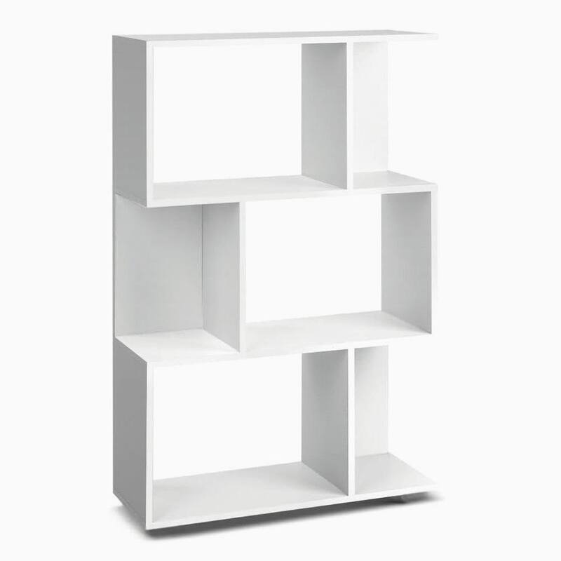 three-layer simple household bookshelf