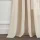 preview thumbnail 4 of 5, Lush Decor Ruched Waterfall Linen Window Curtain Single Panel - 84" x 52"
