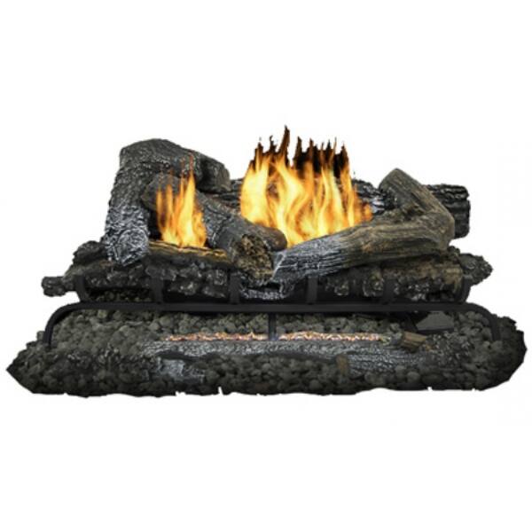 Shop Kozy World Gld2465r Vent Free Fireplace Log Set With Remote