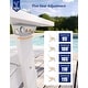 preview thumbnail 24 of 52, WINSOON Set of 2 HIPS Folding Adirondack Chair with Adjustable Backrest and Retractable Ottoman