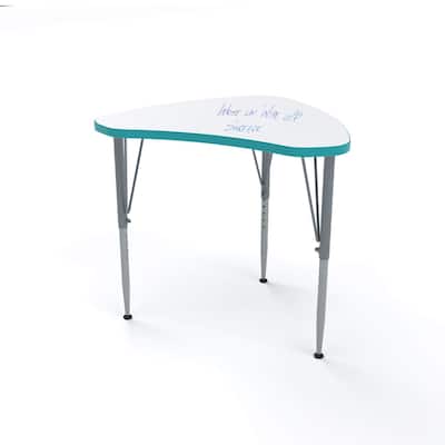 Tot Mate Versa Desk Shutter 29.5" x 23.5" Classroom Table Kids Desk, Write-On/Wipe-Off Dry Erase Top