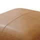 preview thumbnail 44 of 62, Elliot 22"/ 35"/ 43" W Modern Rectangular Genuine Leather Ottoman