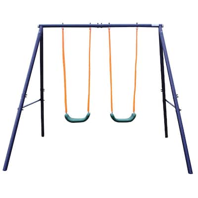 Two Station Swing Set for Children