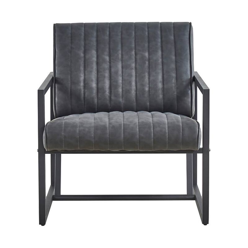 Modern design high quality PU+ steel armchair，for Kitchen, Dining, Bedroom, Living Room