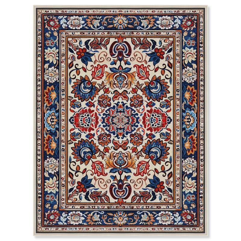 Morrocan Garden Canvas by Art Remedy - Silver - 16" x 20"