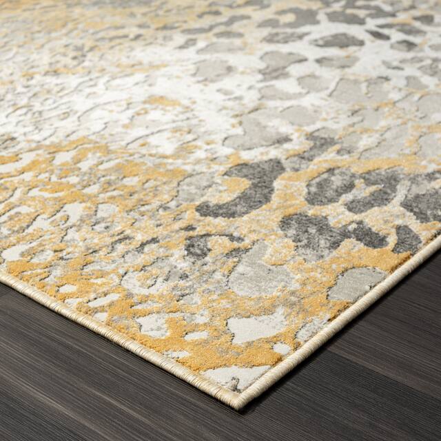 N Natori Serengeti Leopard Area Rug