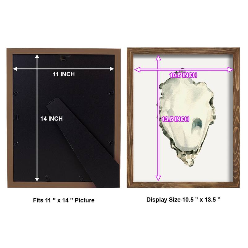 Neutral Oyster Study IV -Framed Print w/glass-Cherry Red