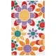 preview thumbnail 35 of 78, SAFAVIEH Handmade Kids Miens Floral Wool Rug 3' x 5' - Ivory/Gold