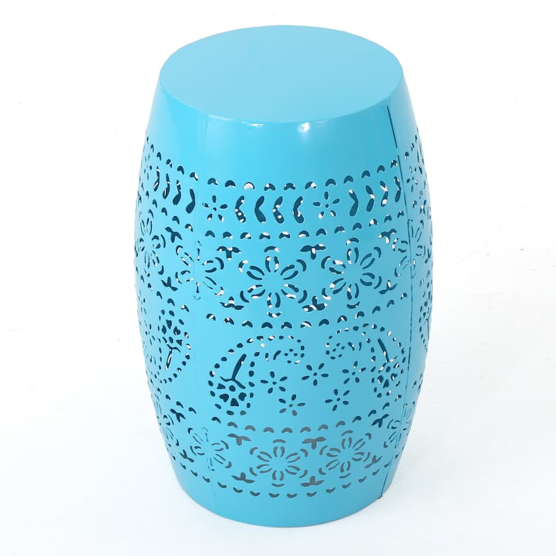 Christopher Knight Home Apollos Indoor 12" Lace Cut Iron Side Table