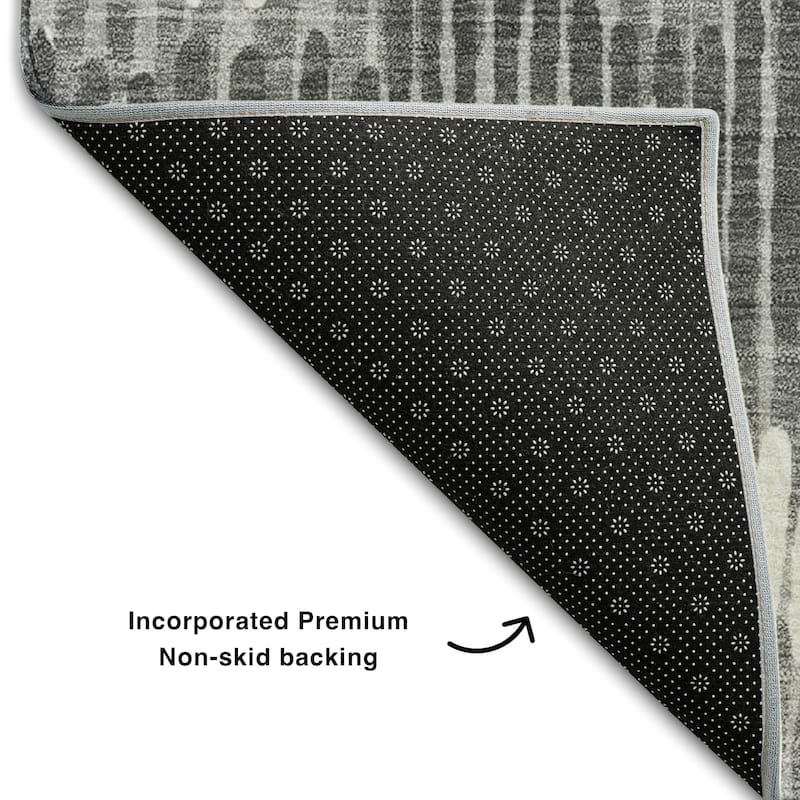 Premium Washable Super Soft Modern Sketches Mayfield Rug