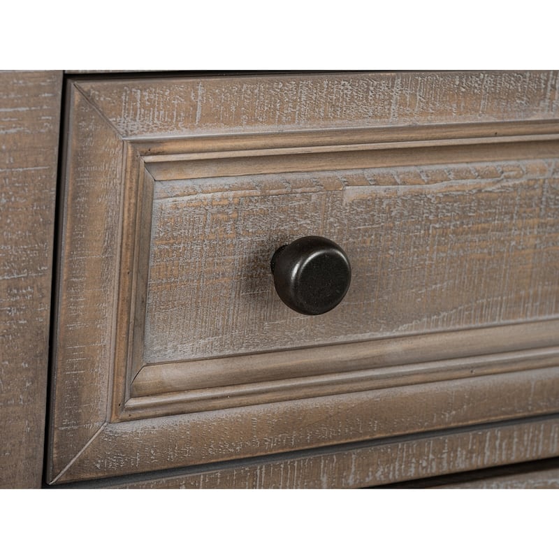 Magnussen Home Lancaster Dovetail Grey Buffet - 64''W x 18''D x 38''H