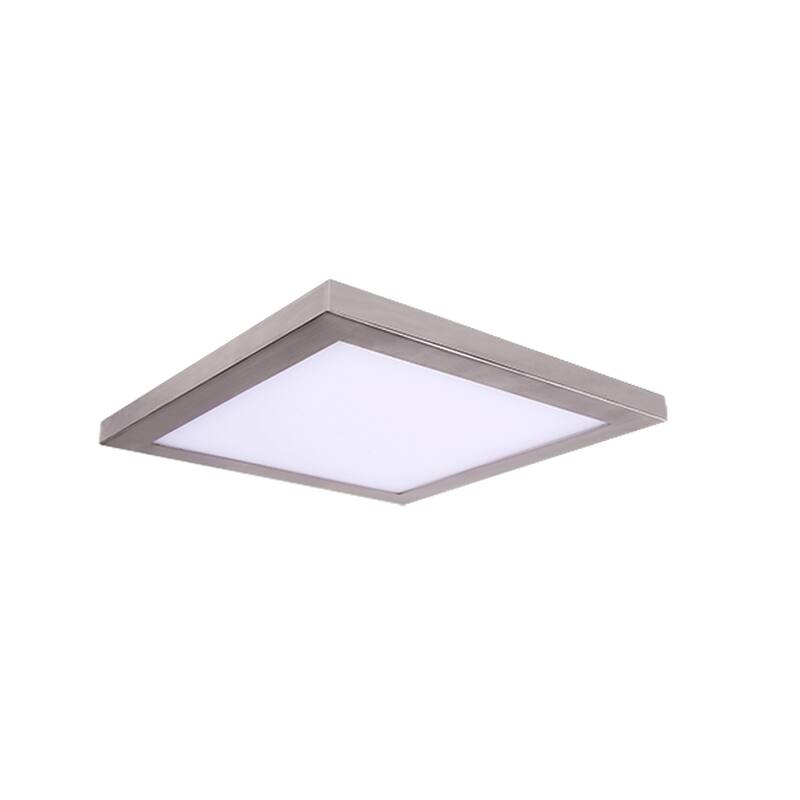 Amax Lighting LED Edge lit square light Dimmable 18W in White Finish