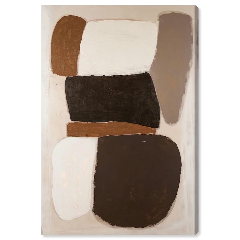 Asymmetrical Balance III Canvas by Art Remedy, Gallery Wrapped - 36" x 54"