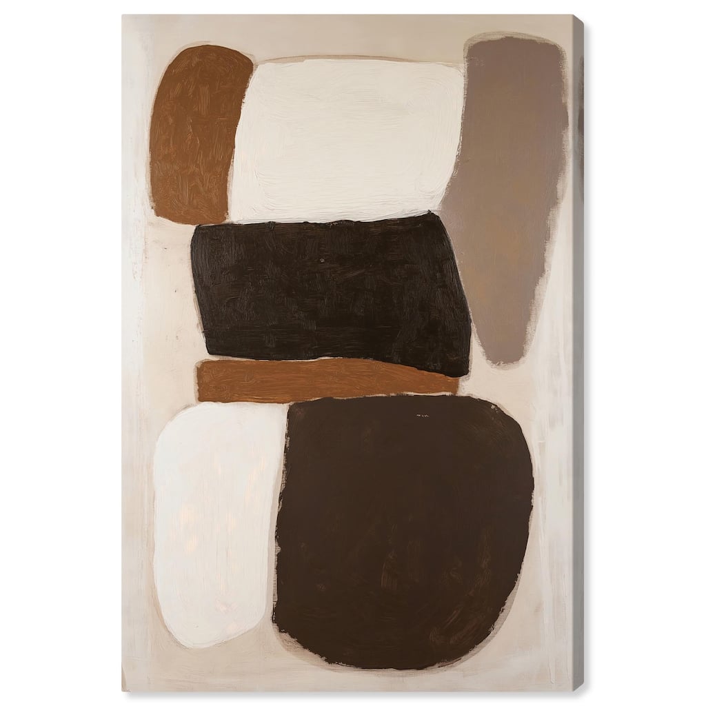 Asymmetrical Balance III Canvas by Art Remedy, Gallery Wrapped