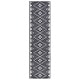 preview thumbnail 7 of 10, SAFAVIEH Pyramid Ainagul Moroccan Tribal Rug 2'2" x 8' Runner - Charcoal/Ivory - Runner