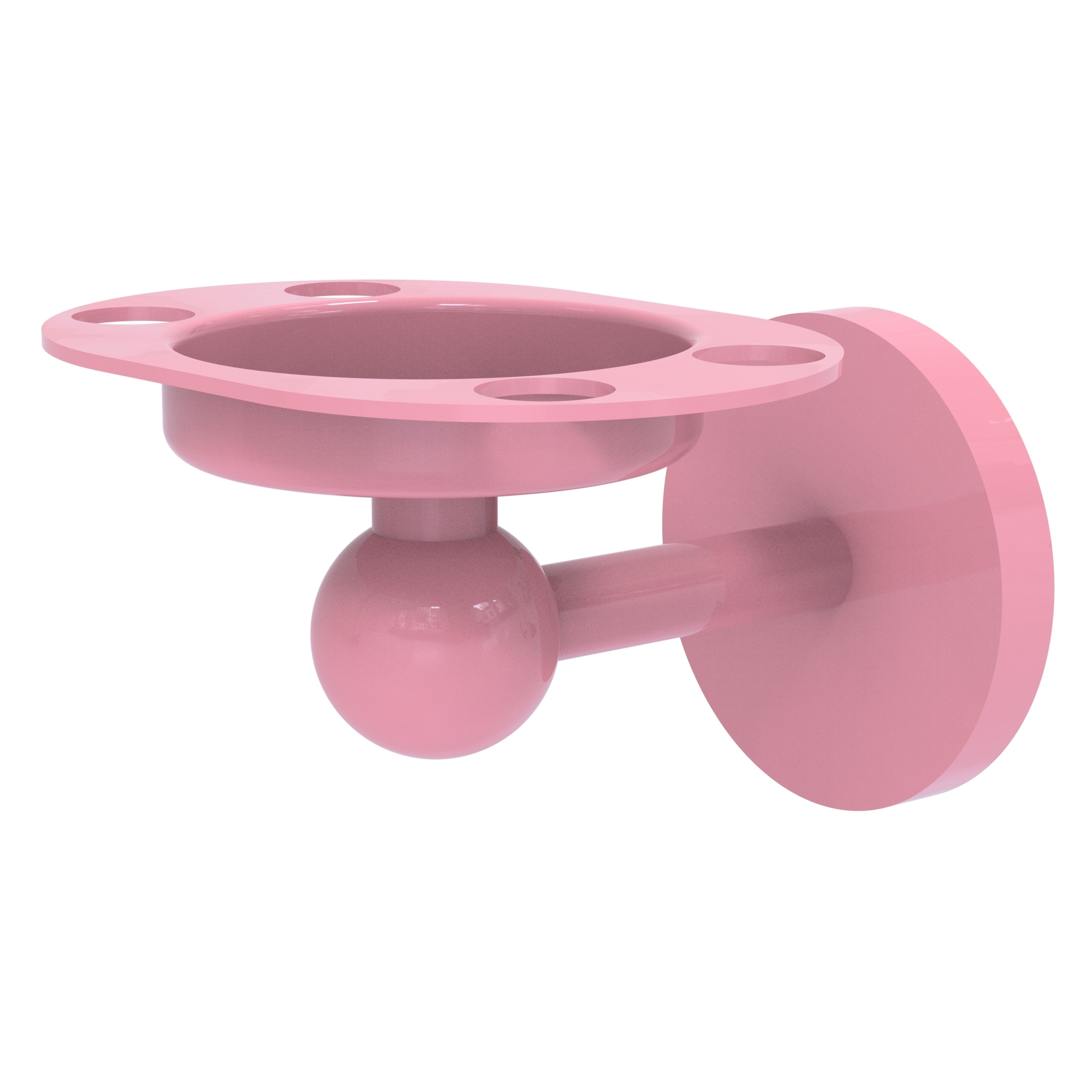 Allied Brass Skyline Collection Tumbler and Toothbrush Holder with Twist Accents