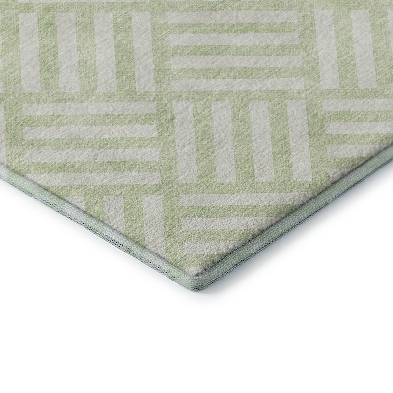 Premium Washable Super Soft Contemporary Mosaic Mayfield Rug