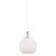 Option Satin Nickel / Matte White