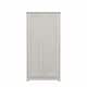 Cabot Espresso Oak Tall Storage Cabinet with Doors