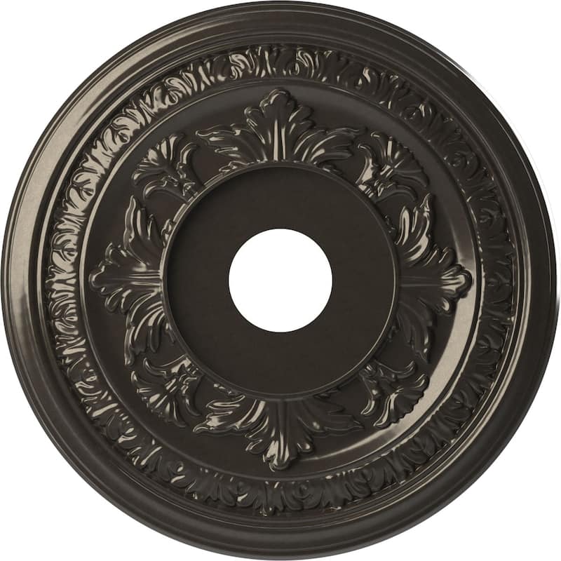 3 1/2" Inside Diameter - Baltimore Thermoformed PVC Ceiling Medallion