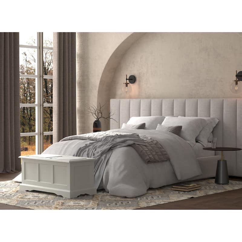 Devonshire Antique Ivory Blanket Chest
