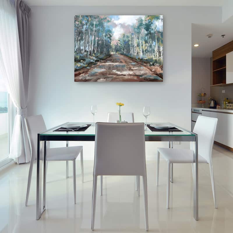 Long Way Home By Studio Arts Canvas Art Print