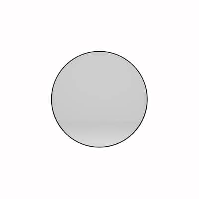 Fresca FMR4624 Olena 23-5/8" Diameter Circular Flat Aluminum Framed