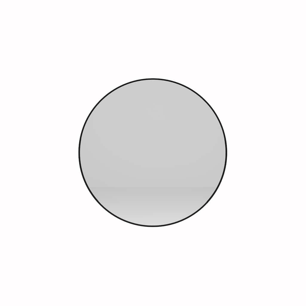 Fresca FMR4624 Olena 23-5/8" Diameter Circular Flat Aluminum Framed