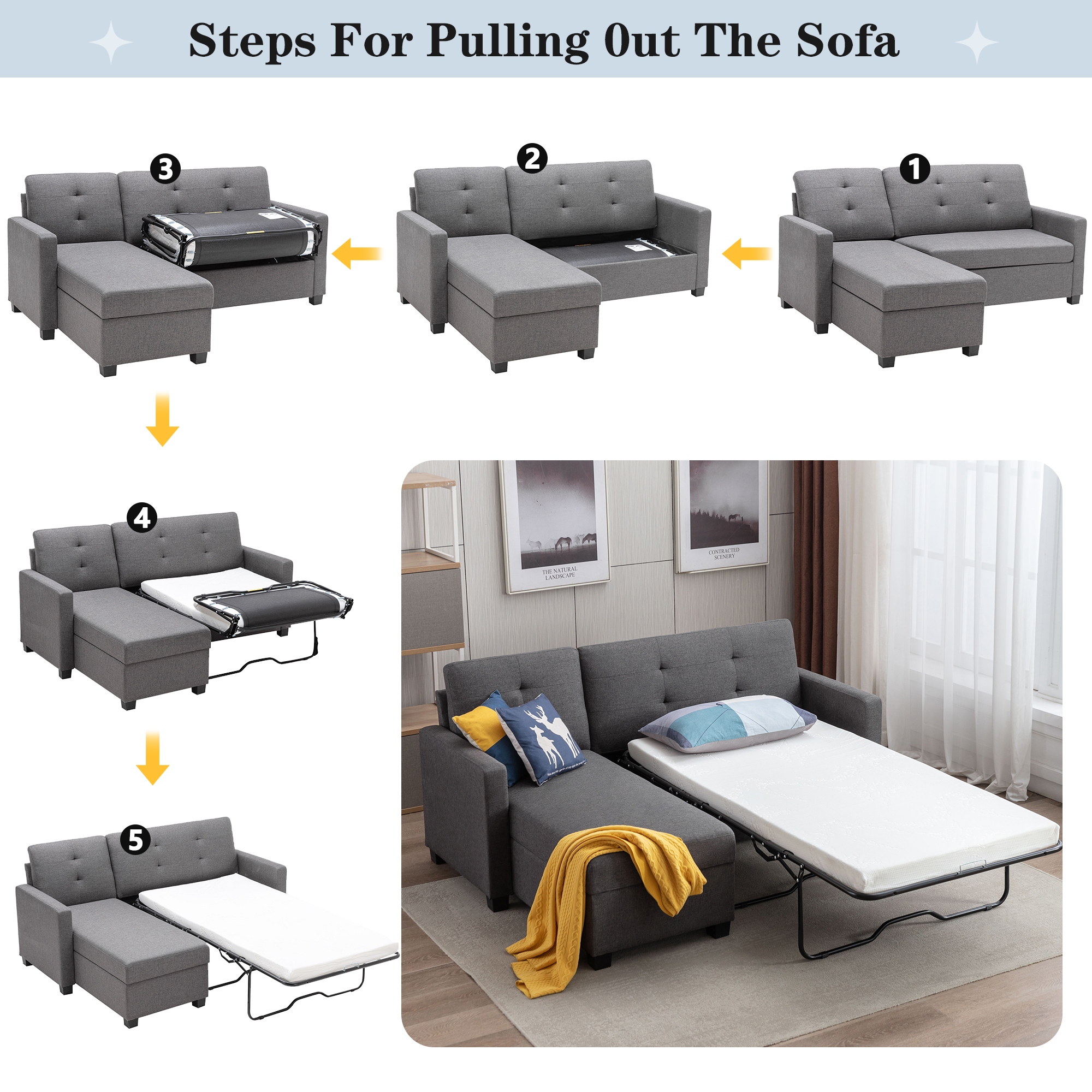 Chaise discount sleeper chair