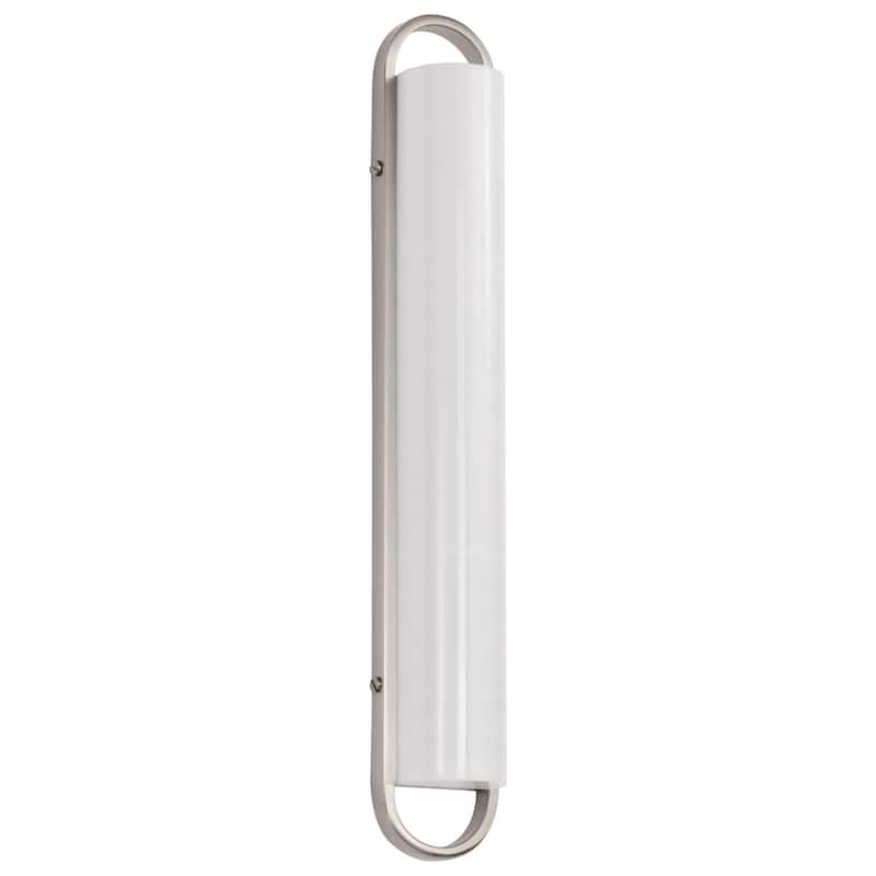 Velano 24 Inch LED Vanity Brushed Nickel Finish - Brushed Nickel - Brushed Nickel