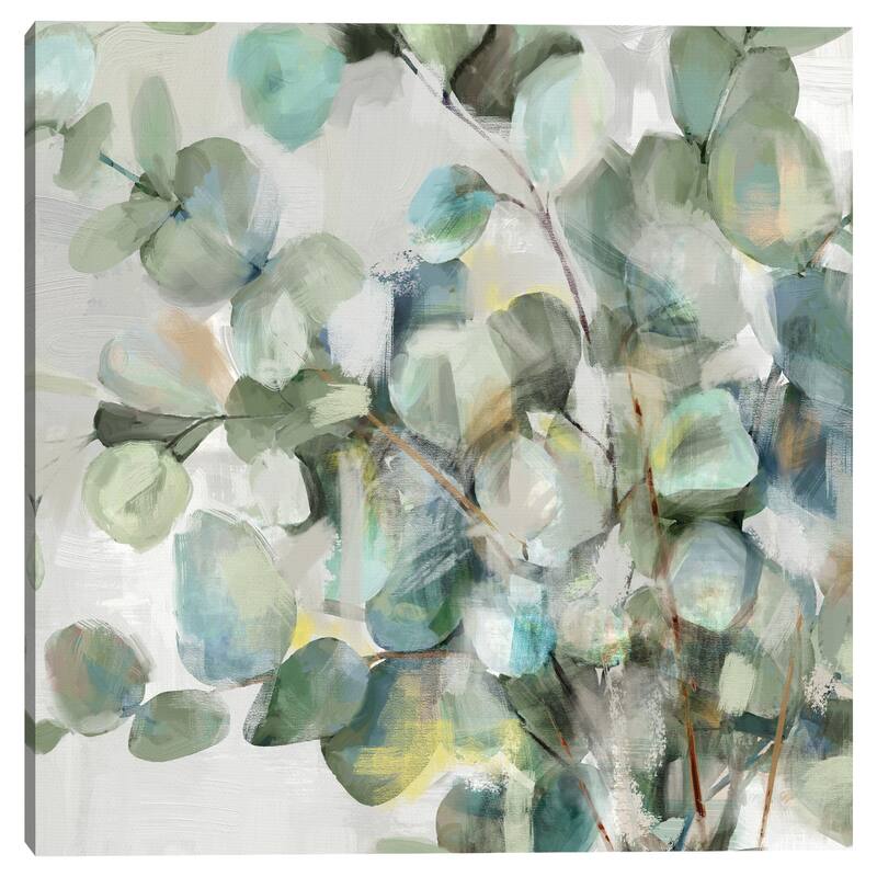 Essential Greens II Crop by Studio Arts Canvas Art Print