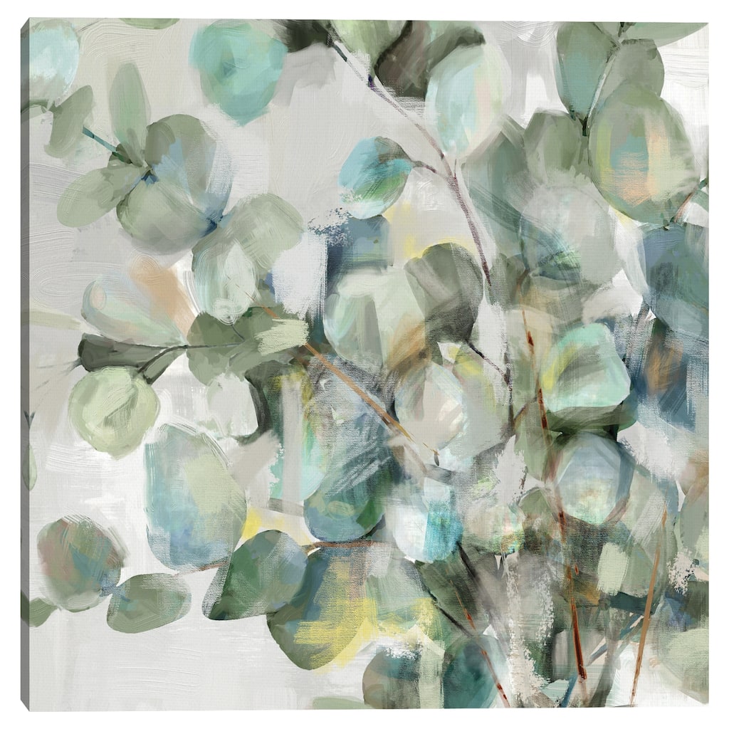 Essential Greens II Crop by Studio Arts Canvas Art Print