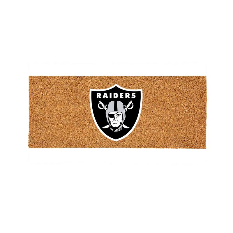 Las Vegas Raiders Full Color Indoor/Outdoor Coir Mat