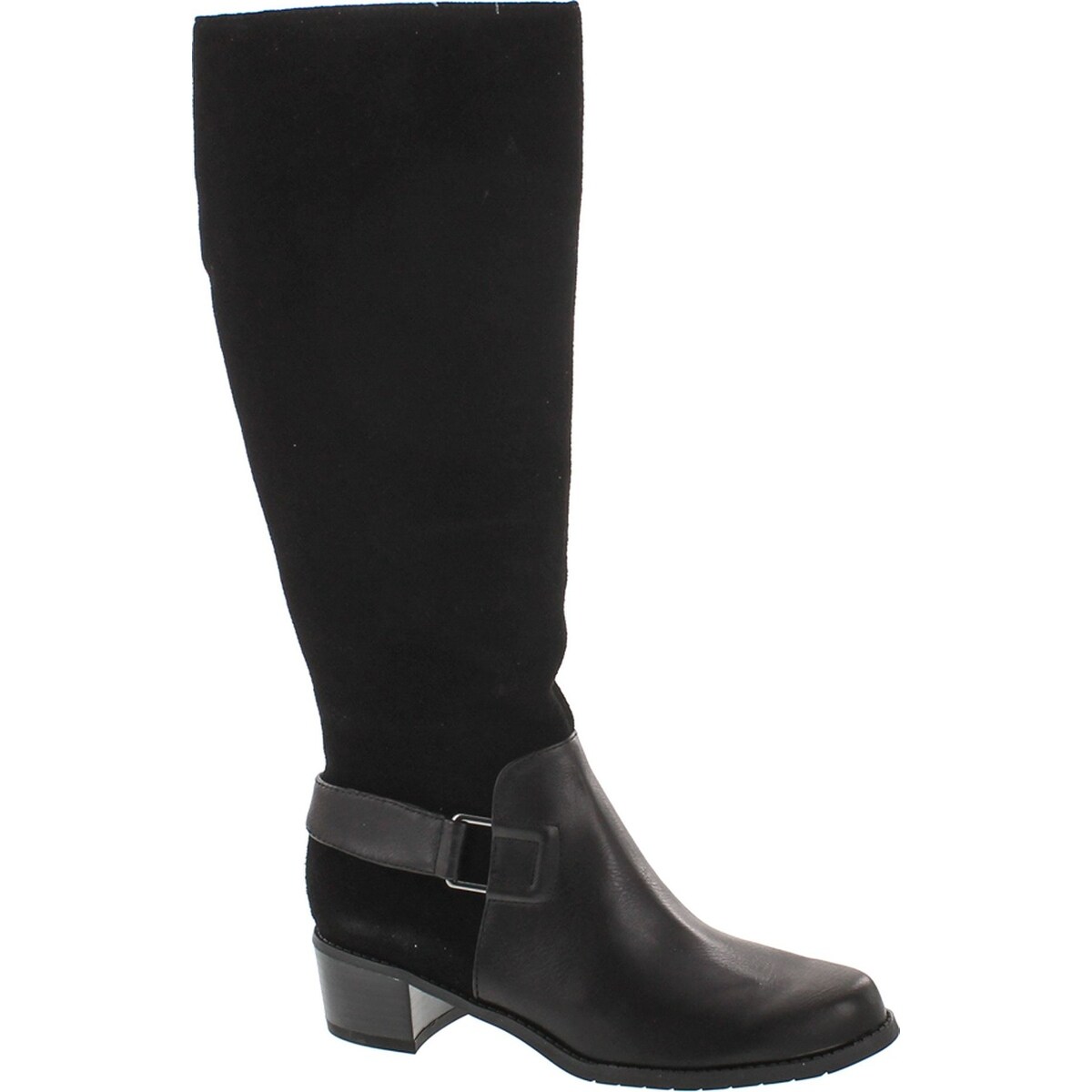 aerosoles black riding boots
