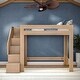 preview thumbnail 12 of 14, Olympic Twin XL Loft Bed with Ladder