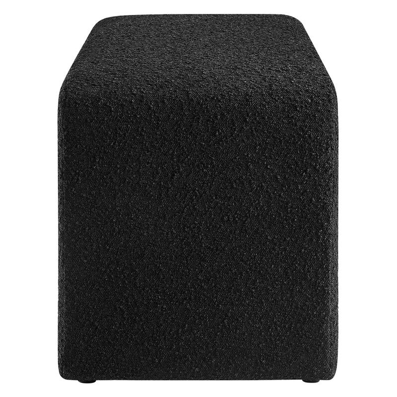 Simba Boucle Fabric Waterfall Long Bench