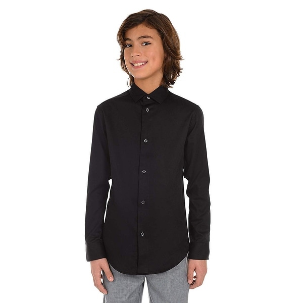 calvin klein boys dress shirt