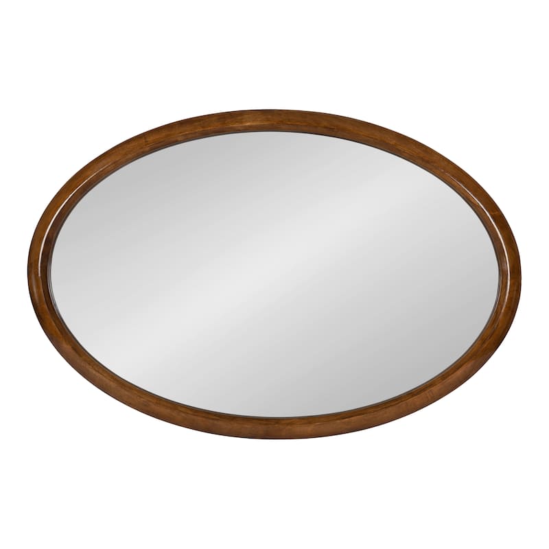Kate and Laurel Pao Round Framed Wall Mirror