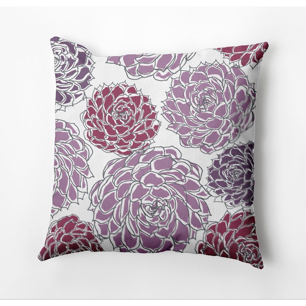 Pia Floral Outdoor Purple Patio Club Chair Cushion - Bed Bath & Beyond -  5863426