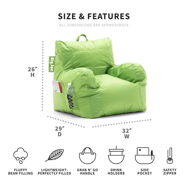 Big Joe Dorm Bean Bag Chair