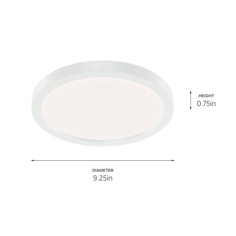Kichler Lighting Ara Integrated LED 3000K Edge-Lit Recessed Light