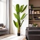 preview thumbnail 2 of 15, Enova Home Realistic Artificial Banana Tree in Nursery Pot for Indoor and Outdoor Decoration