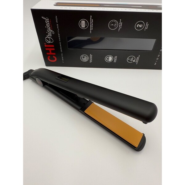 CHI Original Digital Ceramic Hairstyling Midnight Matte Iron